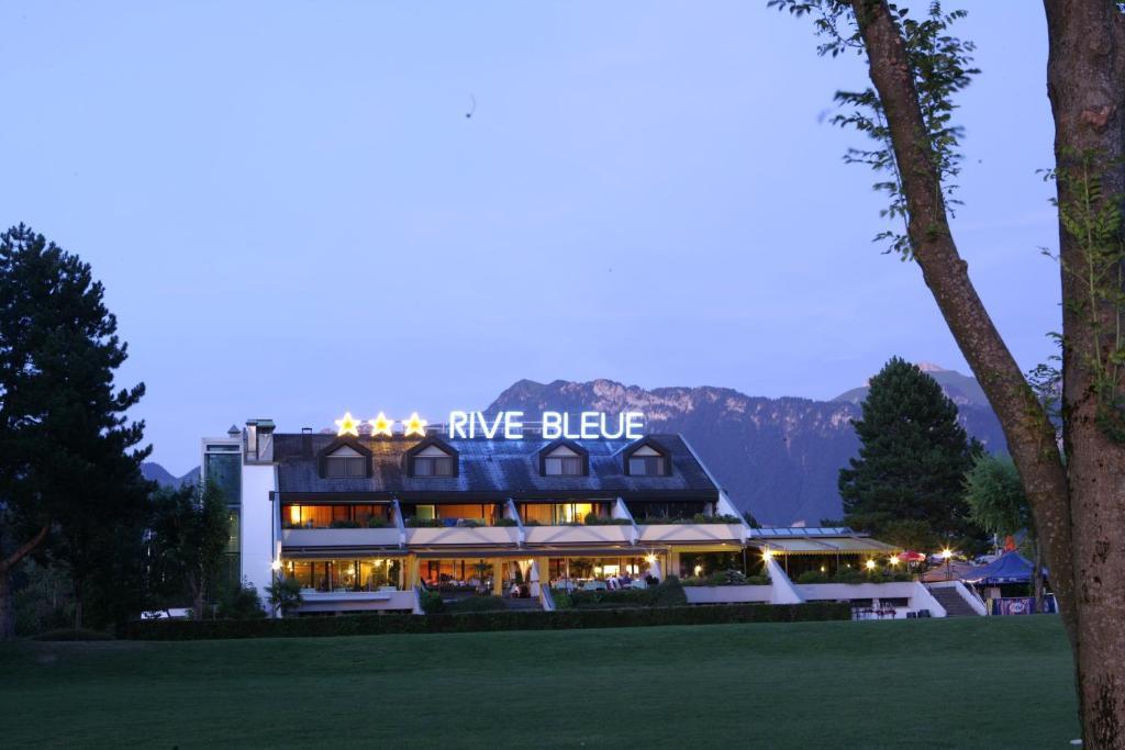 La Lagune Rive Bleue Hotell Le Bouveret Exteriör bild